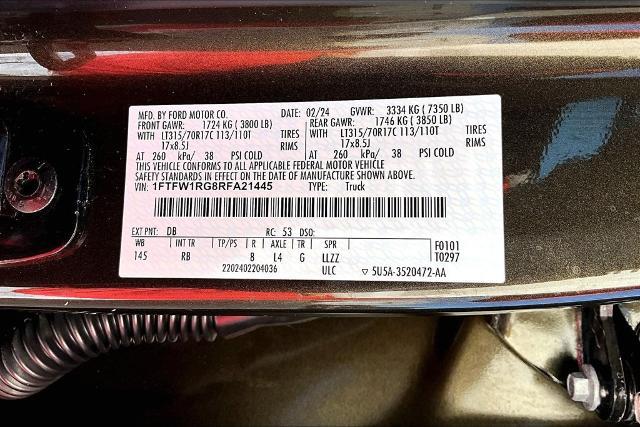 2024 Ford F-150 - $68,235