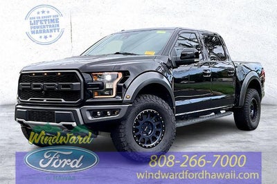 2018 Ford F-150 4X4 Raptor 4DR Supercrew 5.5 FT. SB