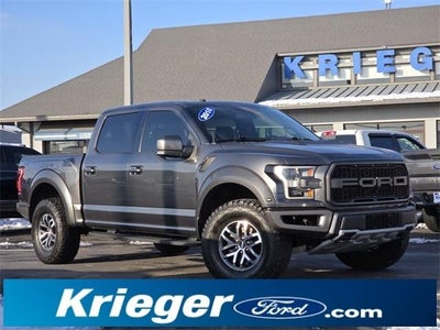 2018 Ford F-150 4X4 Raptor 4DR Supercrew 5.5 FT. SB