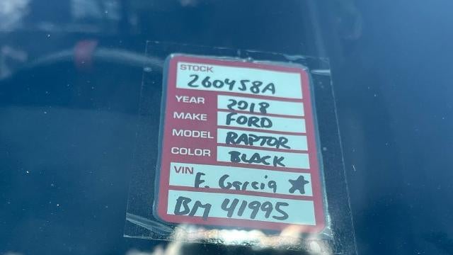 2018 Ford F-150 Raptor