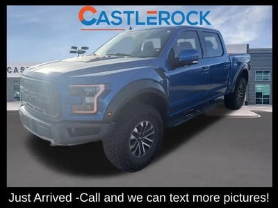 2019 Ford F-150 4X4 Raptor 4DR Supercrew 5.5 FT. SB