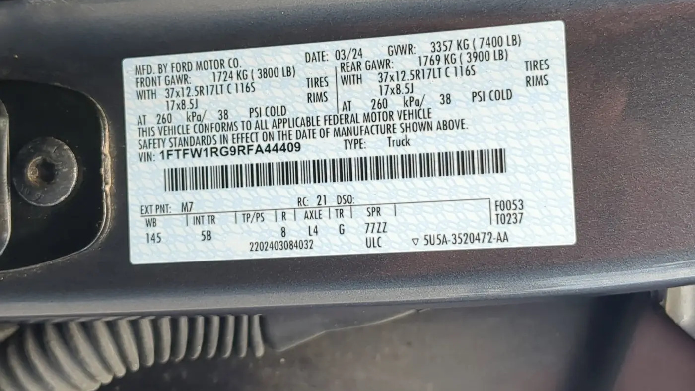 2024 Ford F-150 Raptor