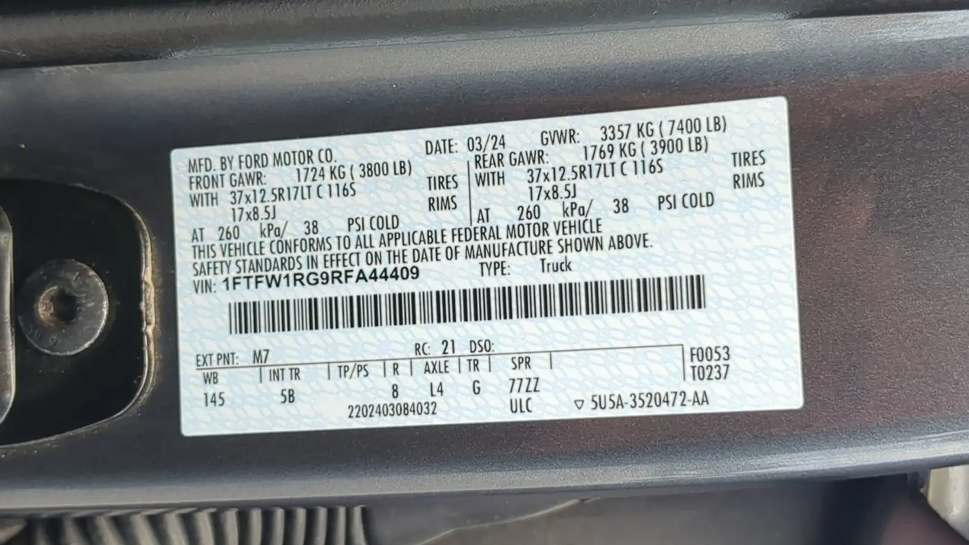 2024 Ford F-150 Raptor