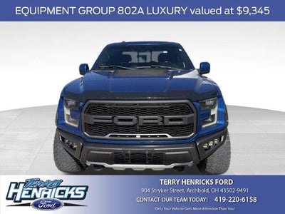 2017 Ford F-150 4X4 Raptor 4DR Supercrew 5.5 FT. SB