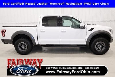 2020 Ford F-150 4X4 Raptor 4DR Supercrew 5.5 FT. SB