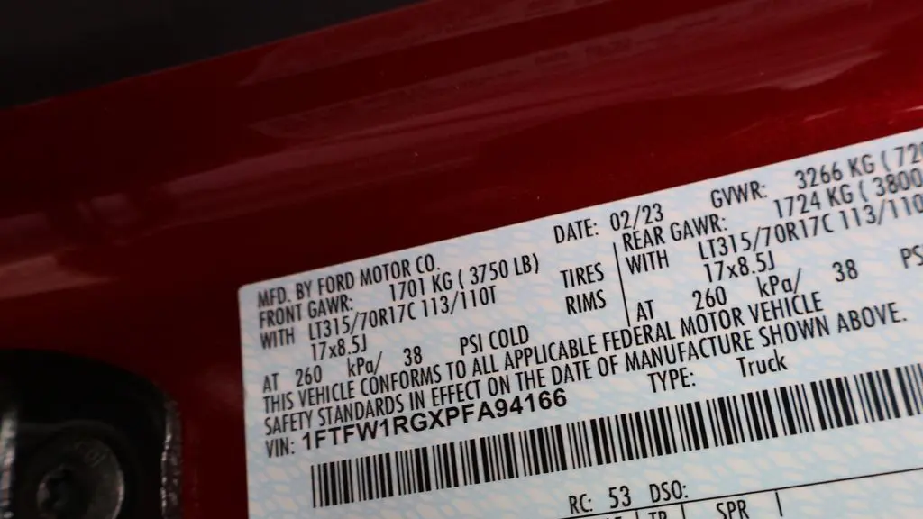 2023 Ford F-150 Raptor