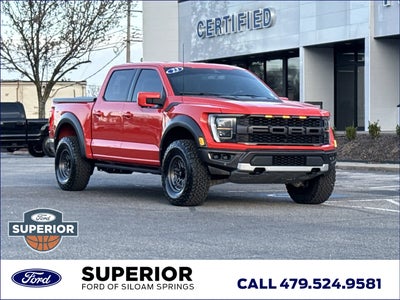 2023 Ford F-150 4X4 Raptor 4DR Supercrew 5.5 FT. SB