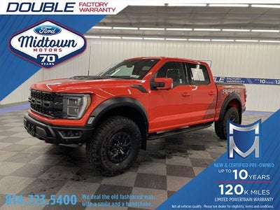 2023 Ford F-150 4X4 Raptor 4DR Supercrew 5.5 FT. SB
