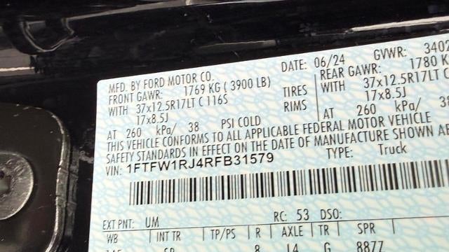 2024 Ford F-150 Raptor