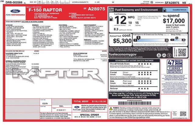 2025 Ford F-150 - $104,175