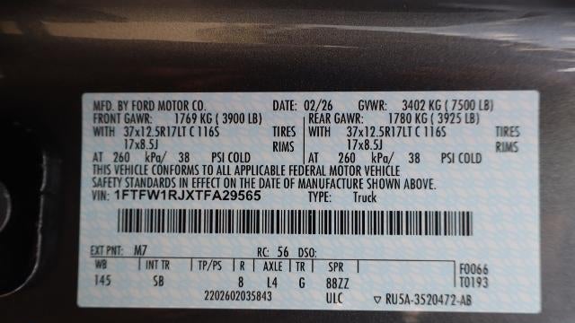 2026 Ford F-150 Raptor