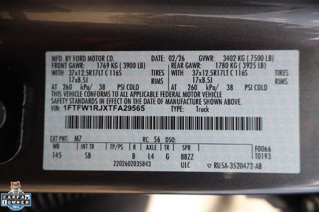 2026 Ford F-150 - $134,808