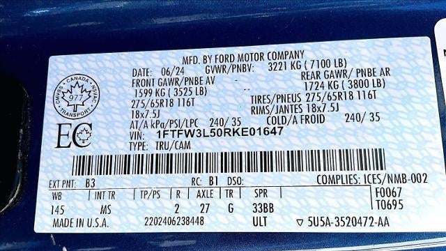 2024 Ford F-150 XLT