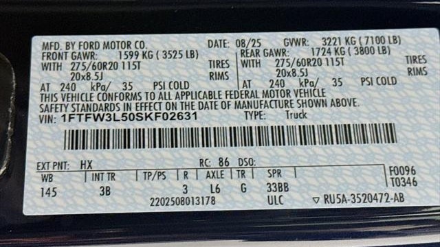 2025 Ford F-150 XLT