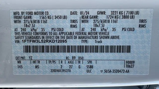 2024 Ford F-150 XLT