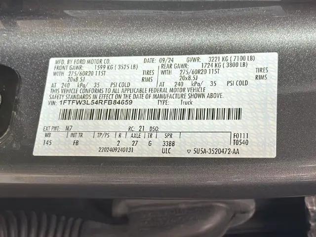 2024 Ford F-150 - $48,500