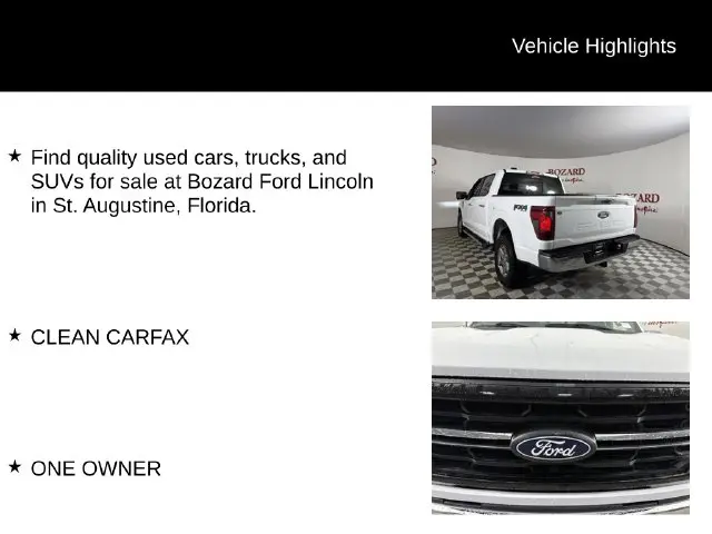 2024 Ford F-150 - $44,500