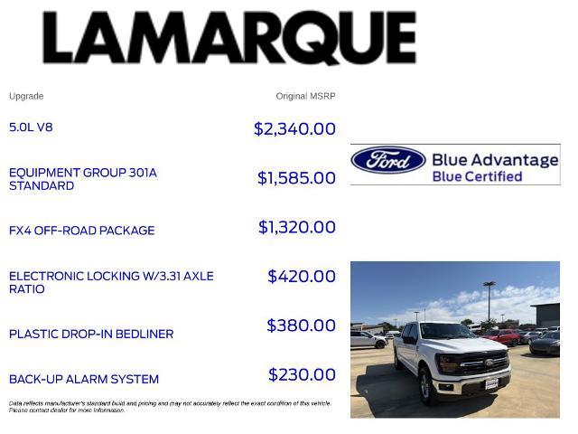2025 Ford F-150 - $41,880