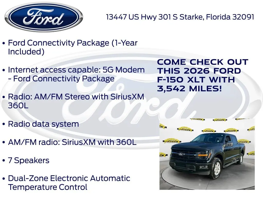 2026 Ford F-150 - $54,539
