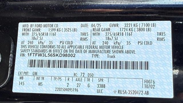 2025 Ford F-150 XLT
