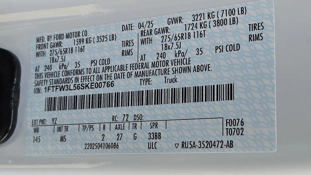 2025 Ford F-150 XLT