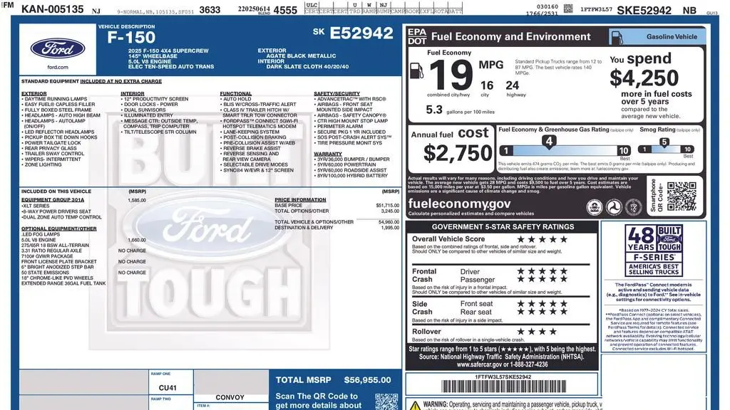 2025 Ford F-150 XLT