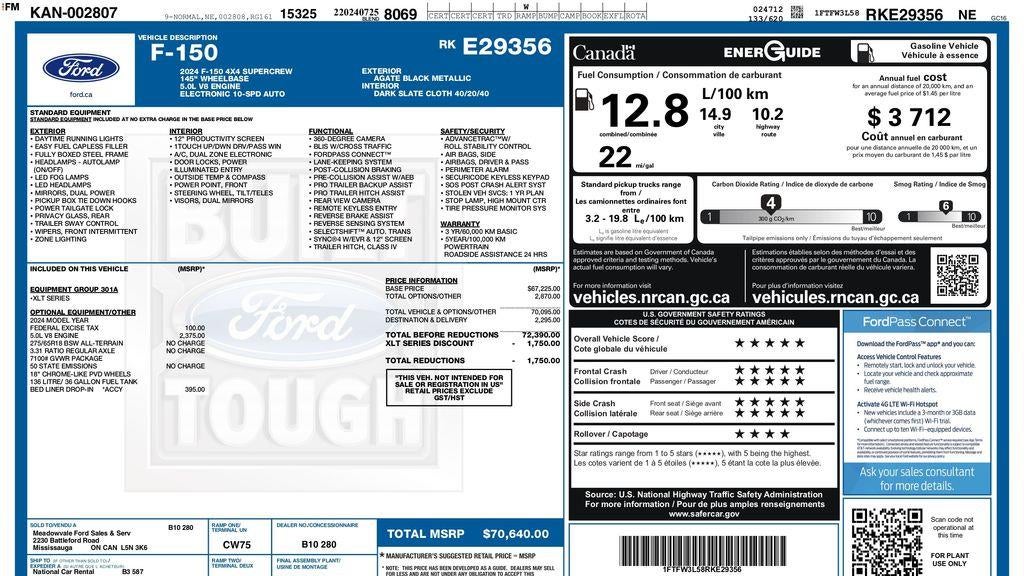2024 Ford F-150 XLT