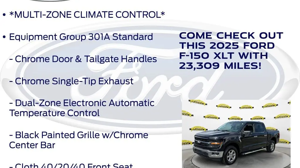 2025 Ford F-150 XLT