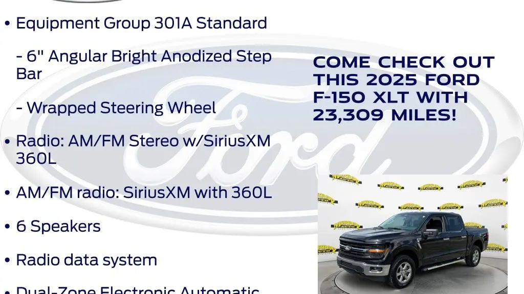 2025 Ford F-150 XLT