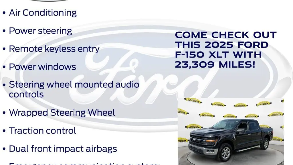 2025 Ford F-150 XLT