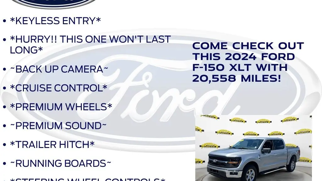 2024 Ford F-150 XLT