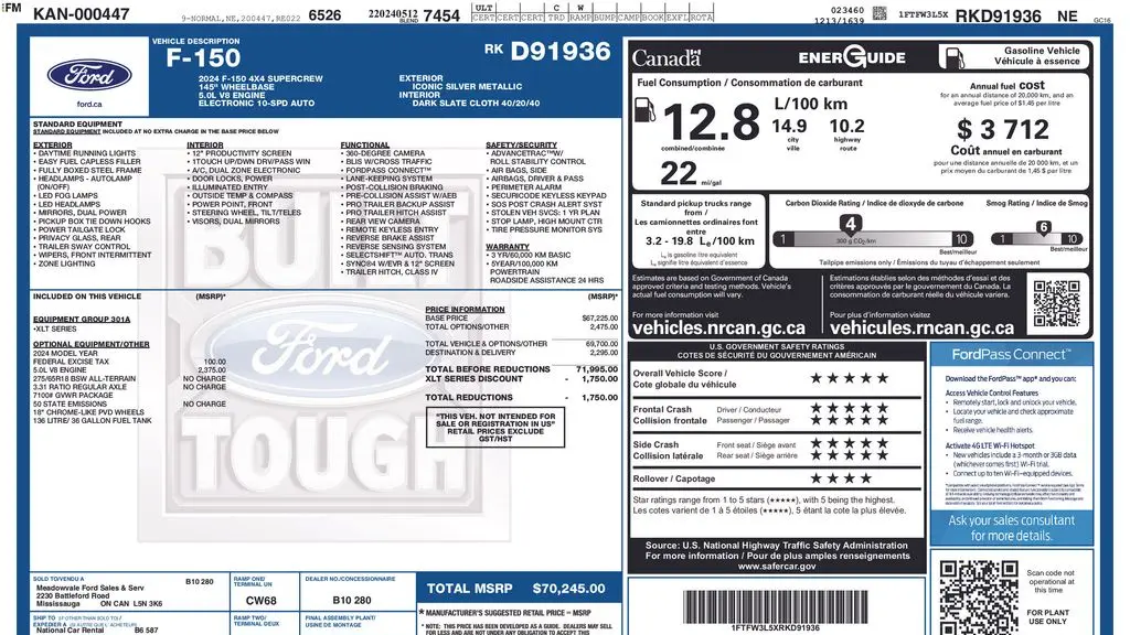 2024 Ford F-150 XLT