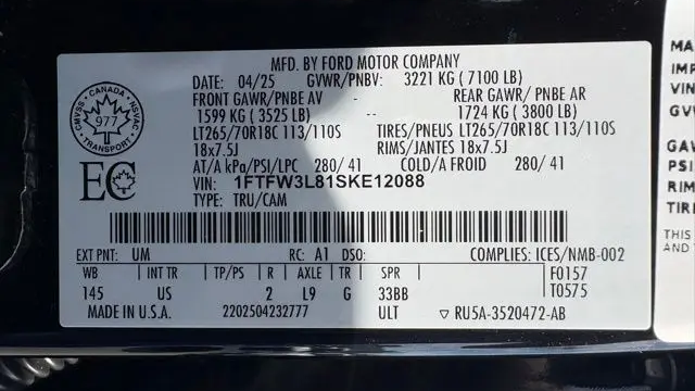 2025 Ford F-150 XLT