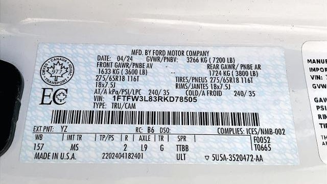 2024 Ford F-150 XLT