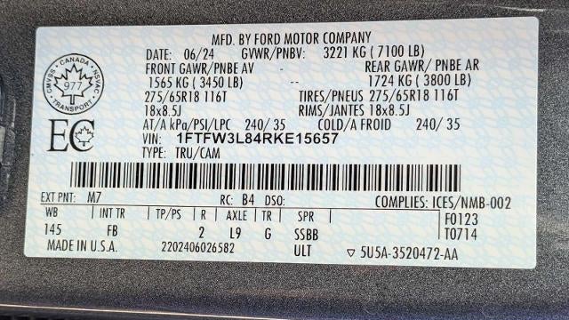 2024 Ford F-150 XLT