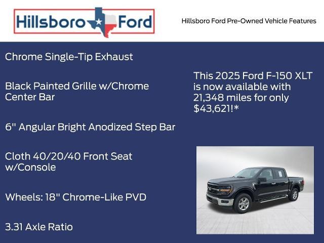 2025 Ford F-150 - $43,621