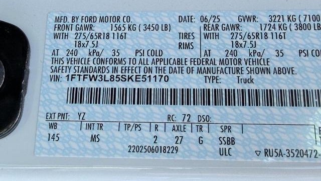 2025 Ford F-150 XLT