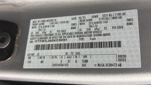 2025 Ford F-150 XLT