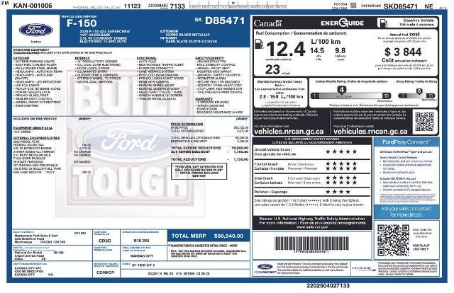 2025 Ford F-150 - $43,985