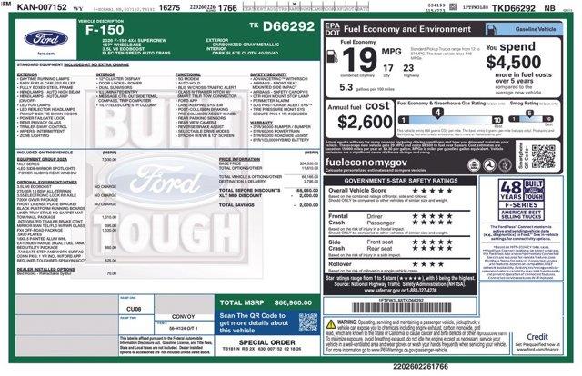 2026 Ford F-150 - $56,989