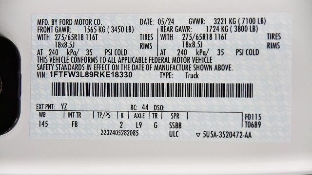2024 Ford F-150 XLT