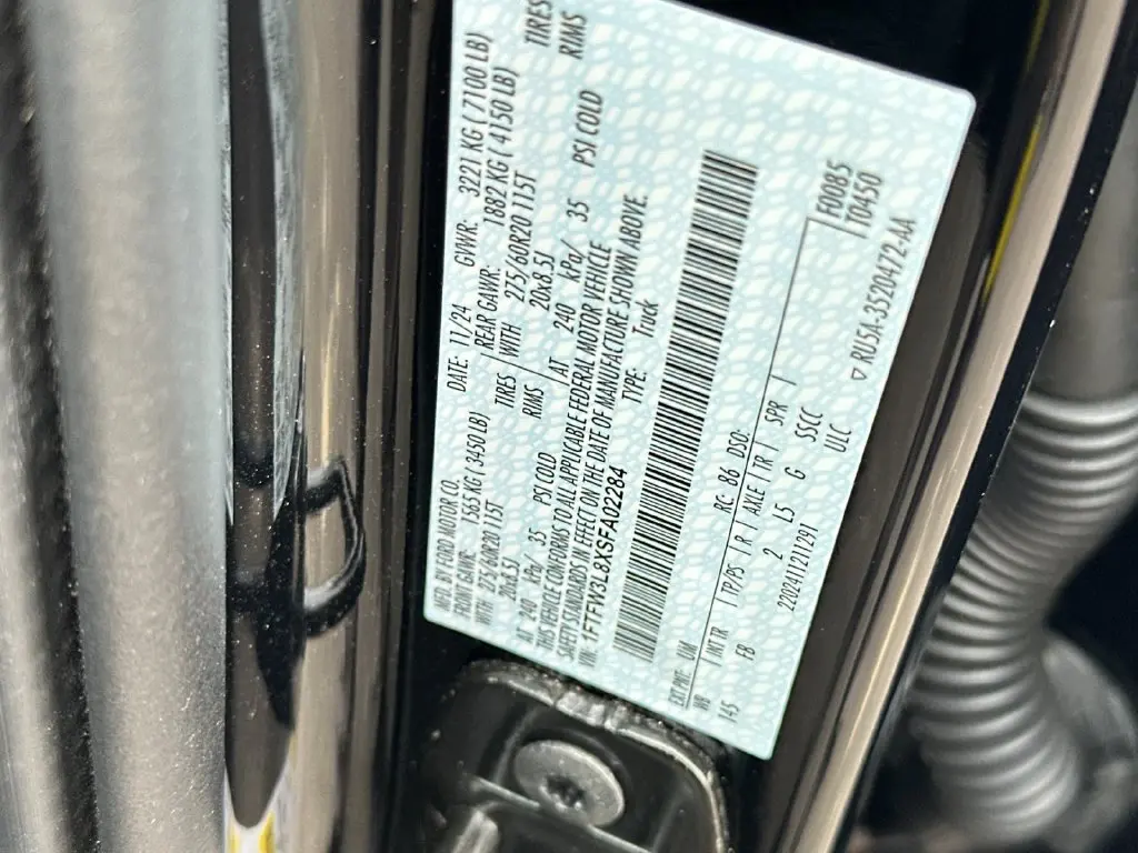 2025 Ford F-150 - $68,764