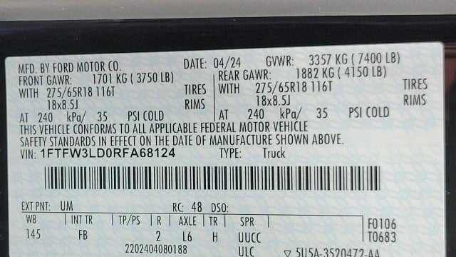 2024 Ford F-150 XLT