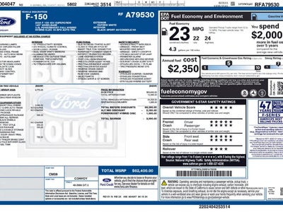 2024 Ford F-150 4X4 XLT 4DR Supercrew 6.5 FT. SB
