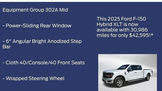 2025 Ford F-150 XLT