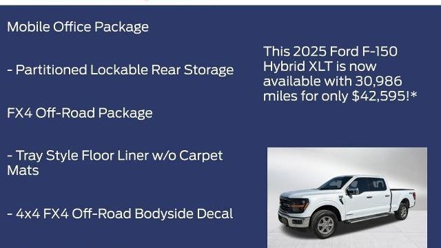 2025 Ford F-150 XLT