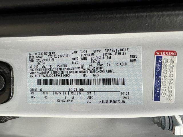 2025 Ford F-150 - $42,010