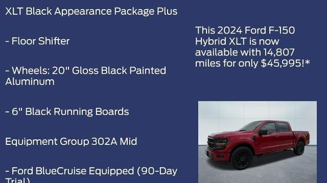 2024 Ford F-150 XLT