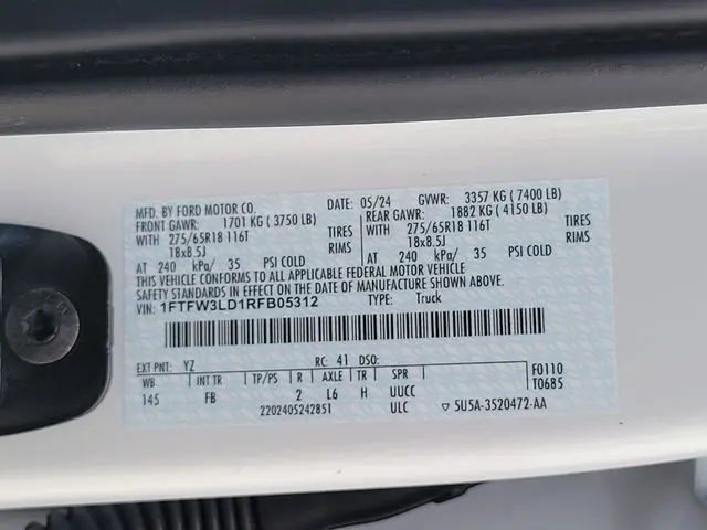 2024 Ford F-150 - $50,197