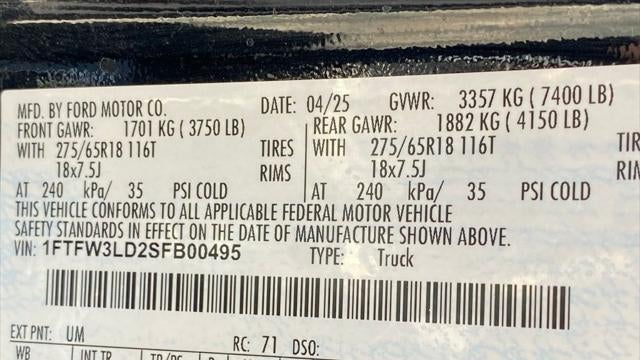 2025 Ford F-150 XLT